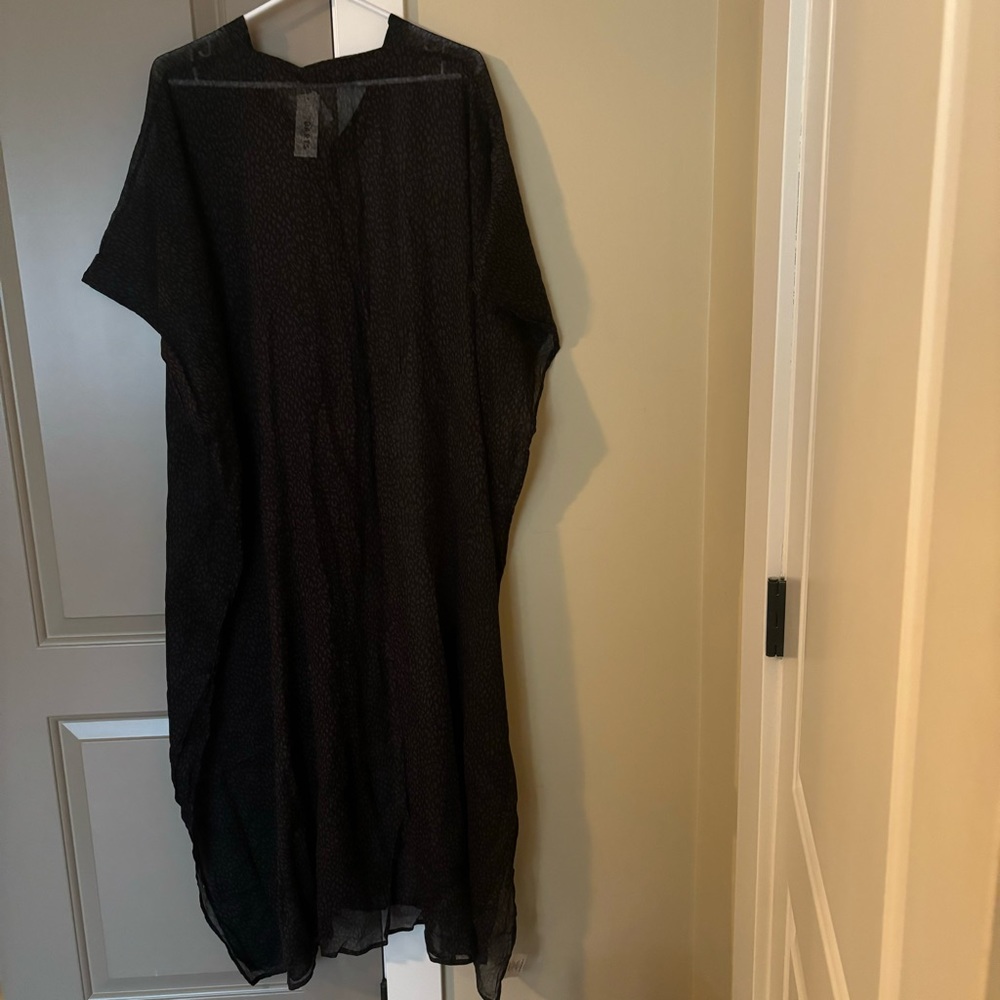 Barts Amsterdam Black/Grey Long Coverup S/M